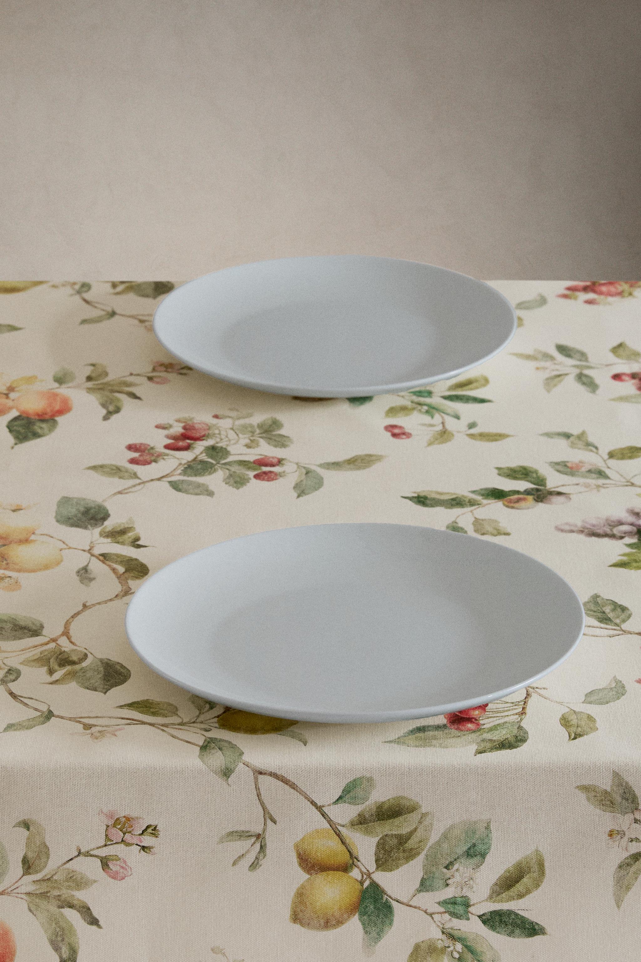 NAPPE IMPRIMÉ BOTANIQUE